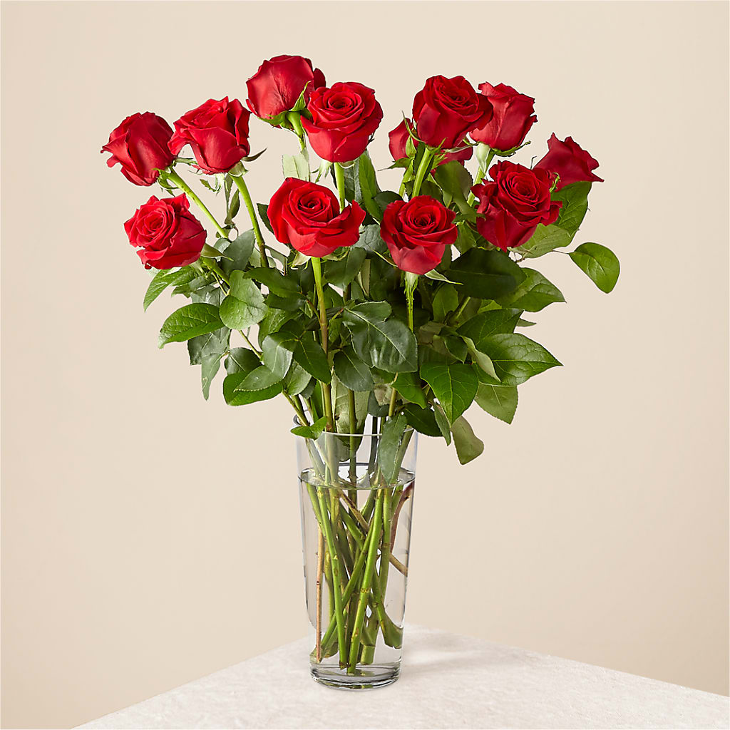Long Stem Red Rose Bouquet – Olson Florist, Salem OR