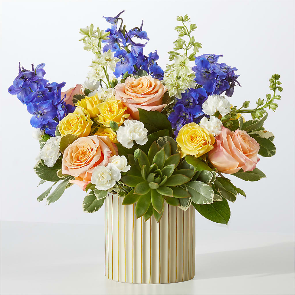 Cobalt Reverie Bouquet – Olson Florist, Salem OR