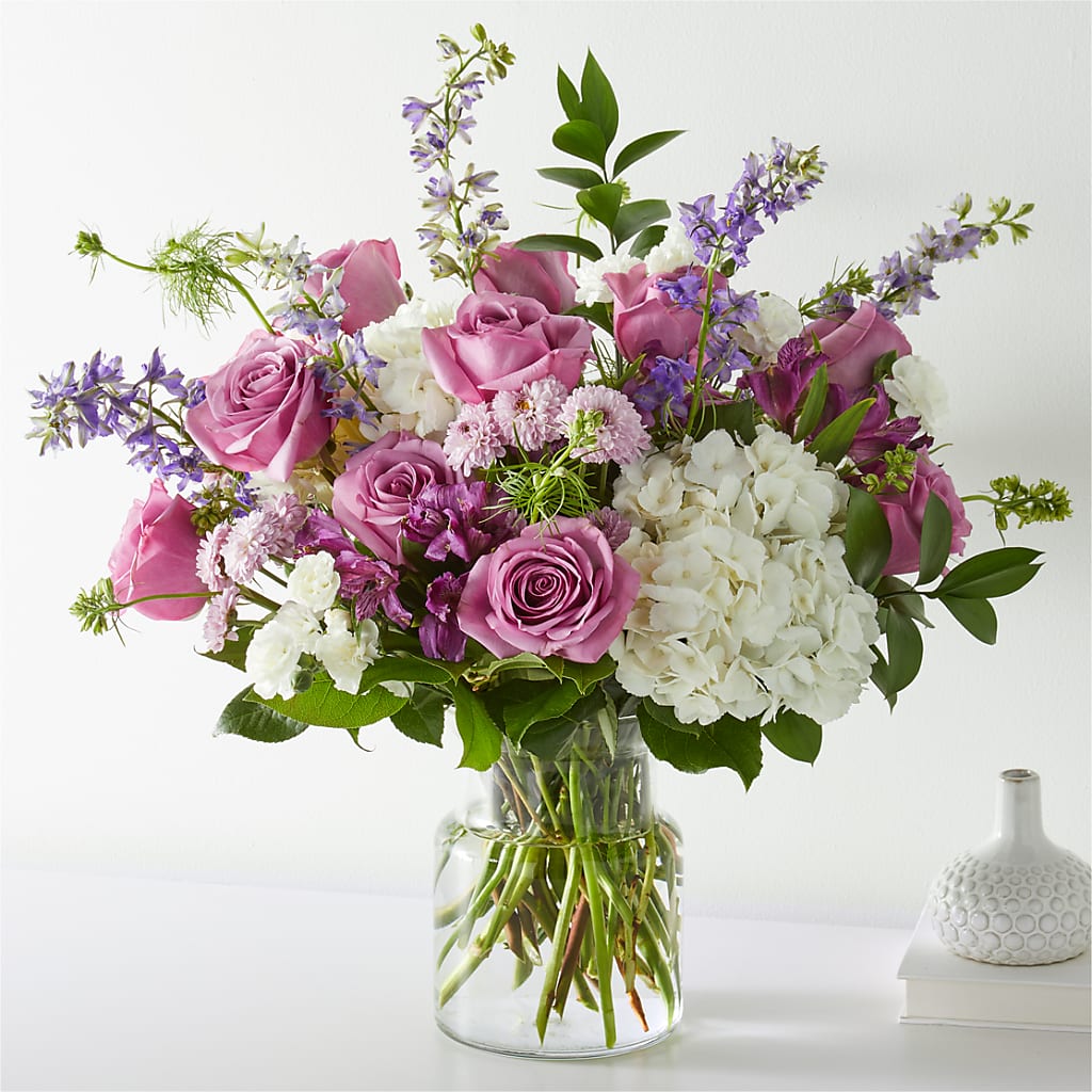 Violet Caress Bouquet – Olson Florist, Salem OR