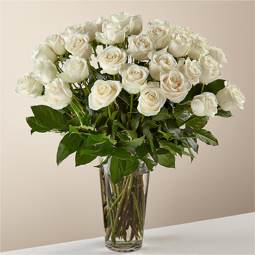 Long Stem White Rose Bouquet – Olson Florist, Salem OR