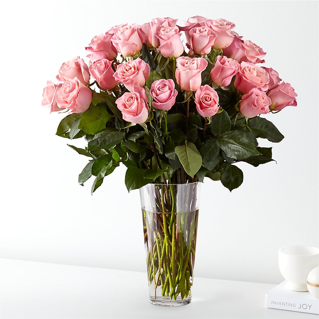 Long Stem Pink Rose Bouquet – Olson Florist, Salem OR