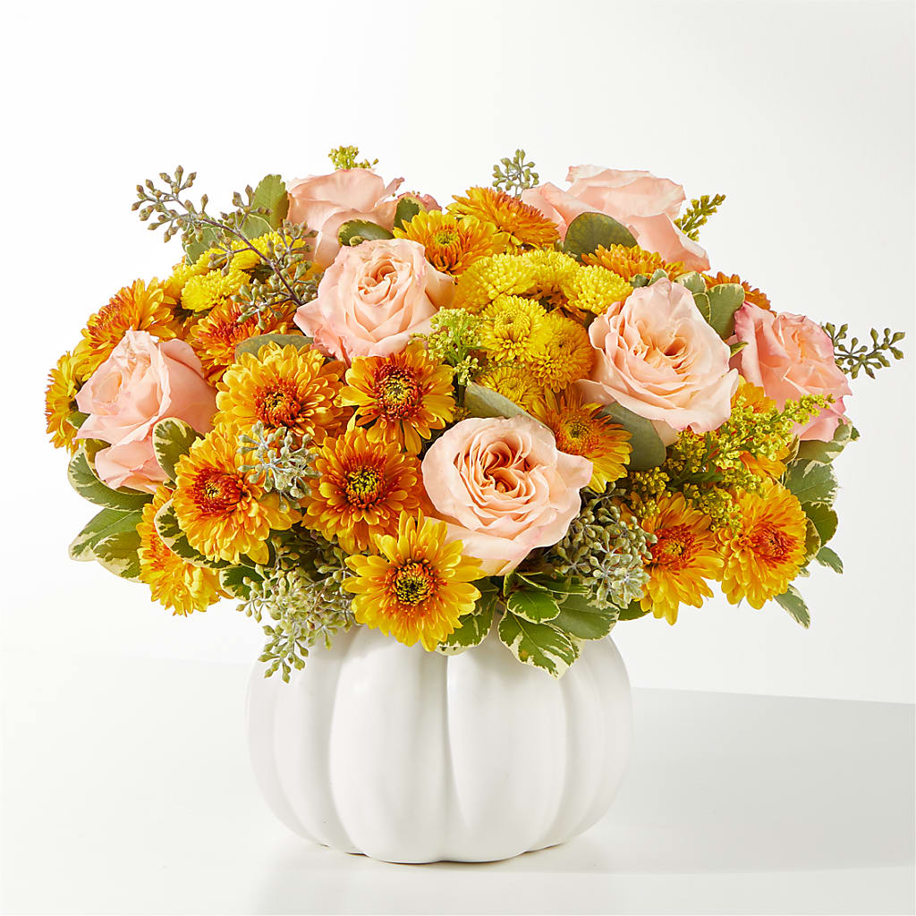 Peachy Pumpkin – Olson Florist, Salem OR