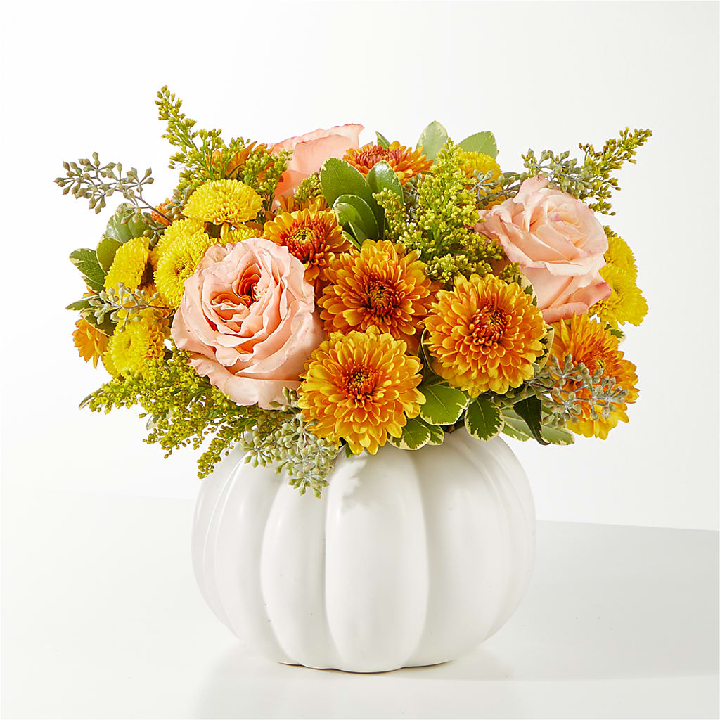 Peachy Pumpkin – Olson Florist, Salem OR