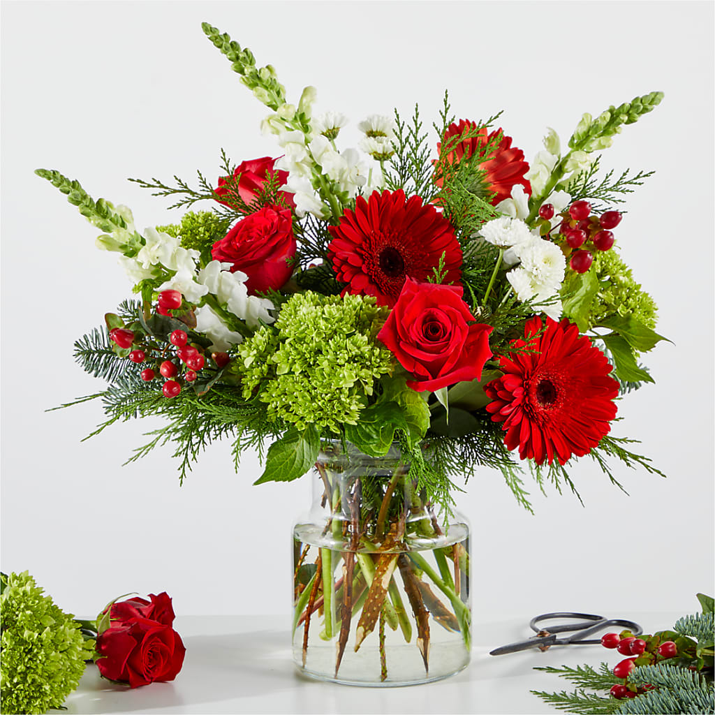Merry Moment Bouquet – A Florist Original – Olson Florist, Salem OR