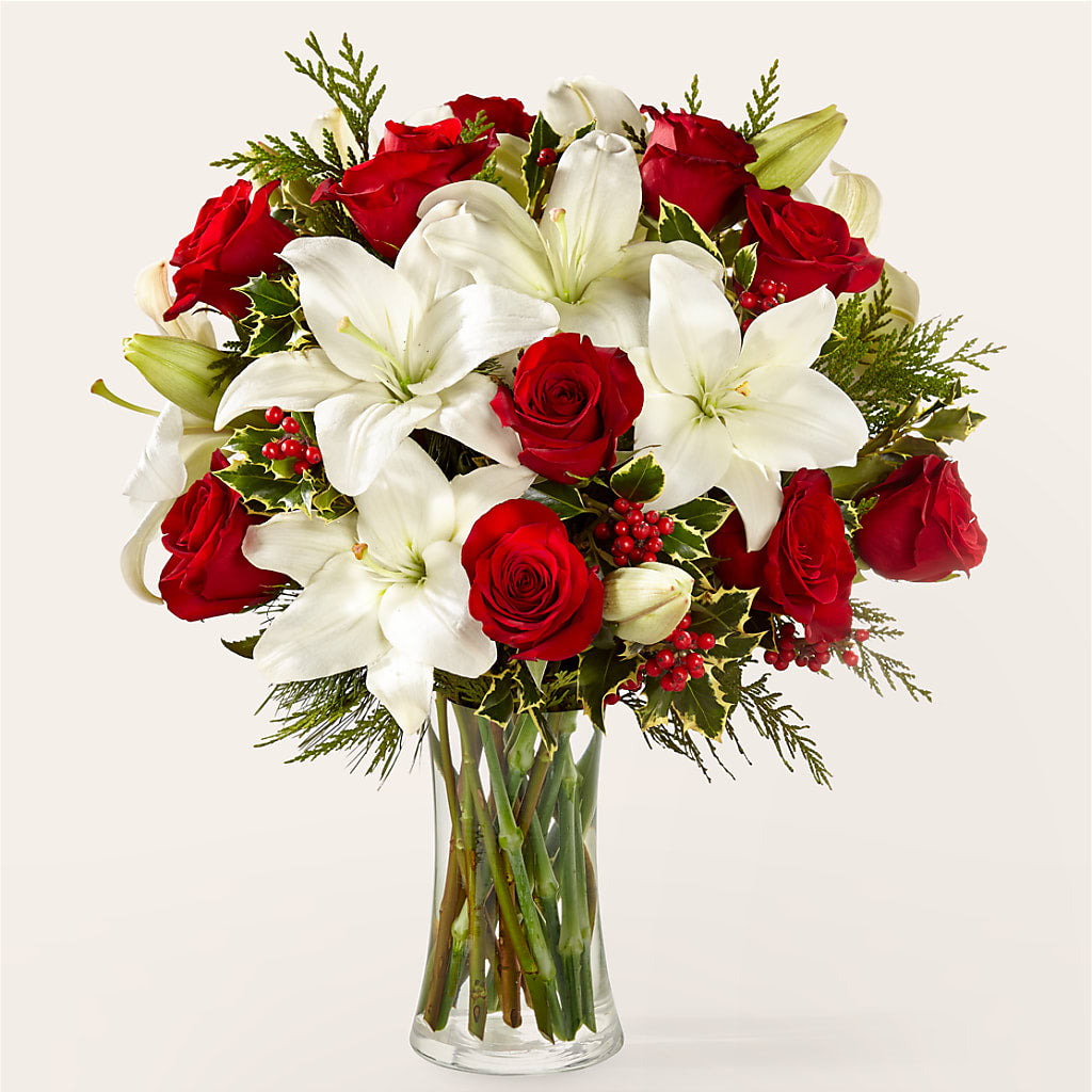 Sparkling Snowflakes Bouquet – Olson Florist, Salem OR