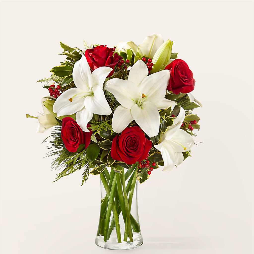 Sparkling Snowflakes Bouquet – Olson Florist, Salem OR