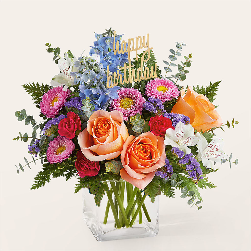 Birthday Bash Bouquet – Olson Florist, Salem OR