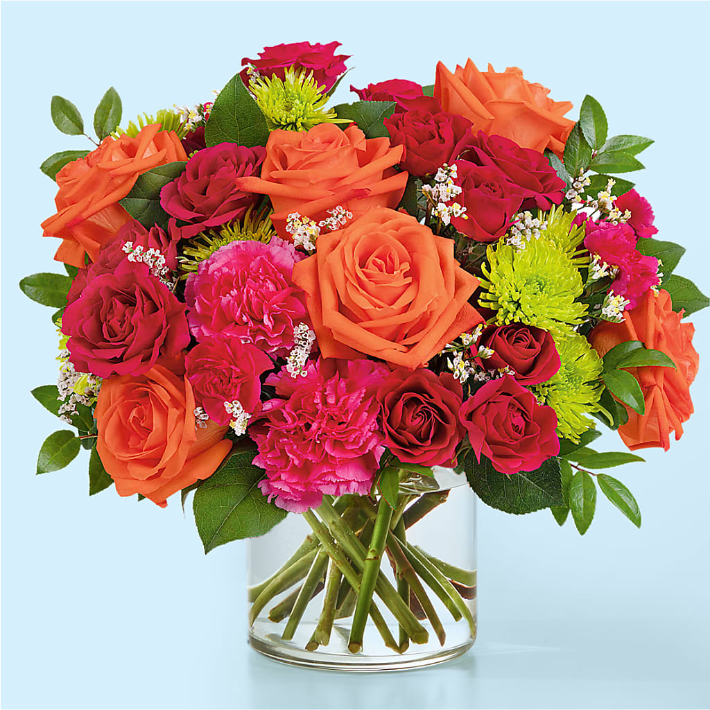 Colorful Carnival Bouquet – Olson Florist, Salem OR