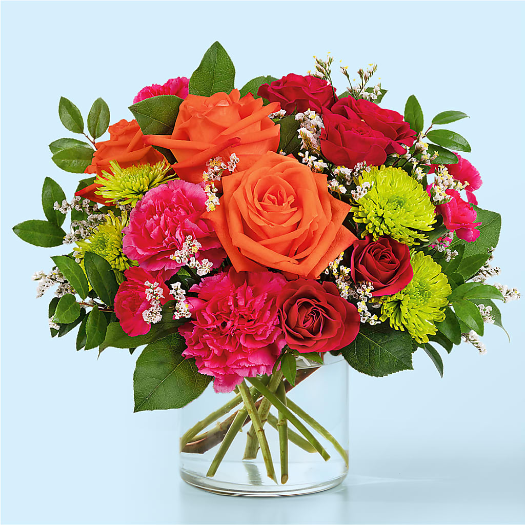 Colorful Carnival Bouquet – Olson Florist, Salem OR