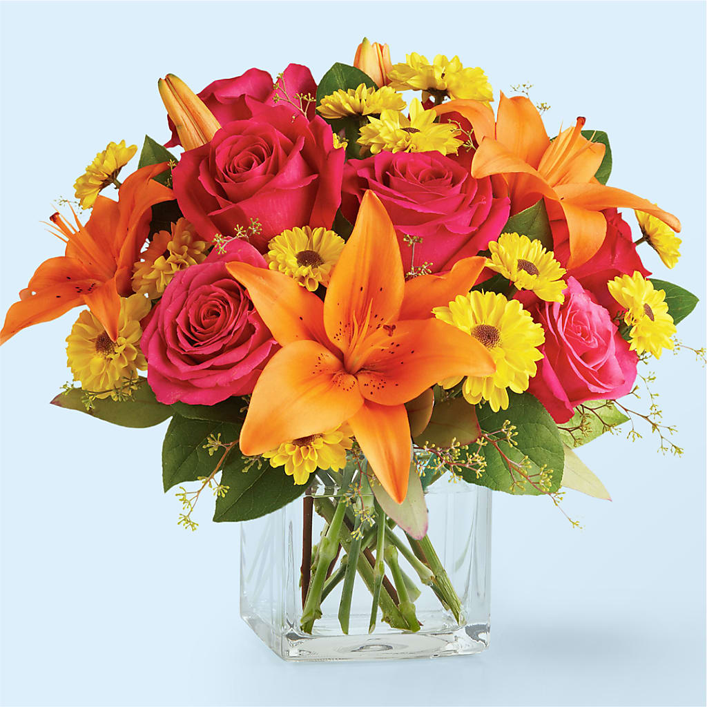 Neon Lights Bouquet – Olson Florist, Salem OR