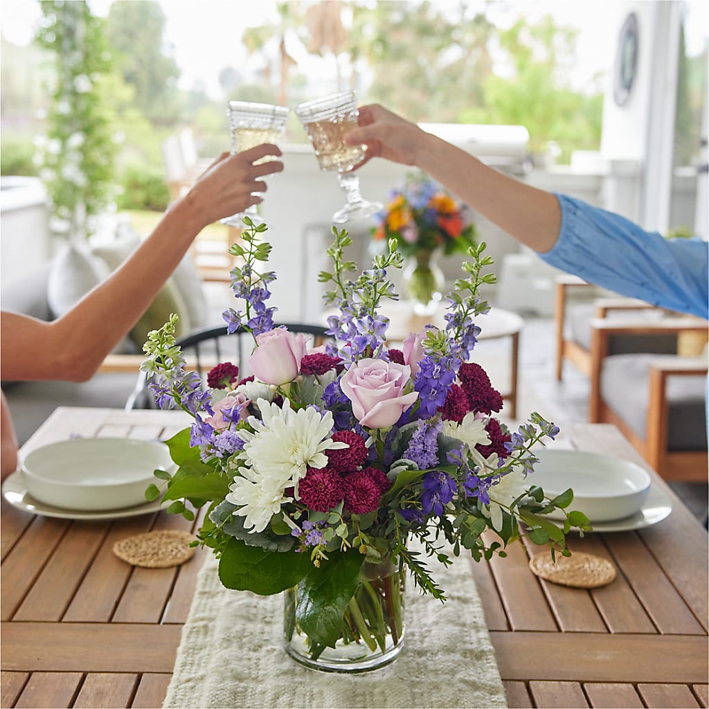 Violet Frost Bouquet – Olson Florist, Salem OR