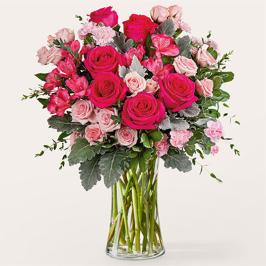 Tickled Pink Bouquet – Olson Florist, Salem OR