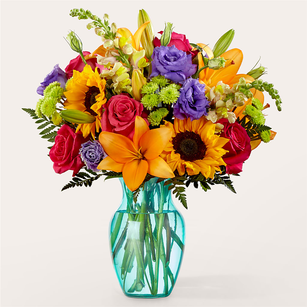 Double Rainbow Bouquet – Olson Florist, Salem OR