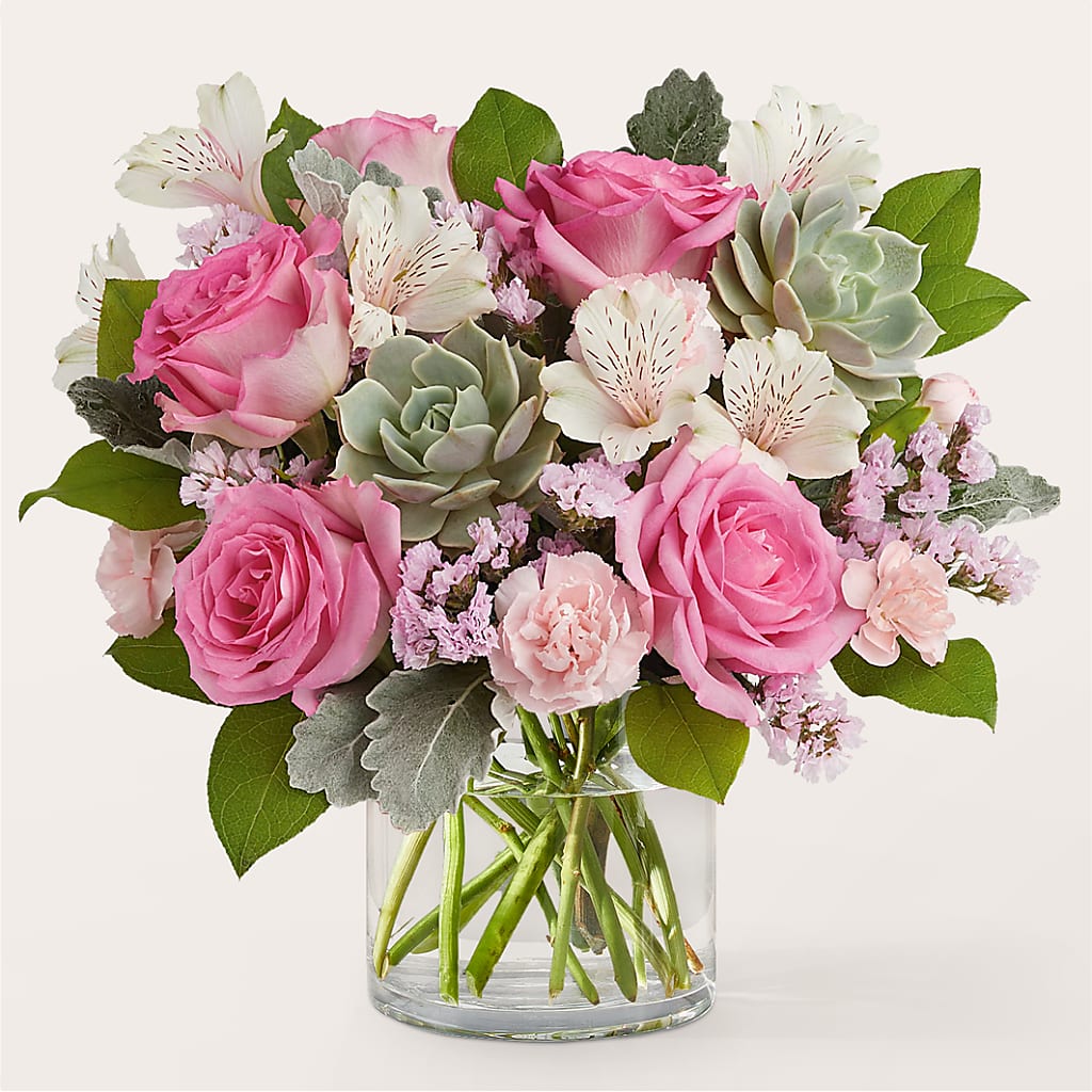 Dusty Rose Bouquet – Olson Florist, Salem OR