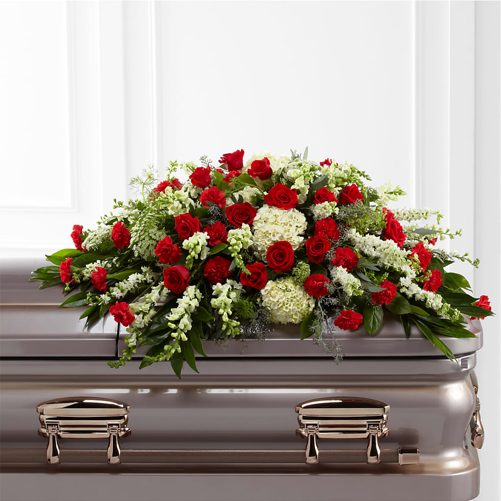 Sincerity Casket Spray – Olson Florist, Salem OR