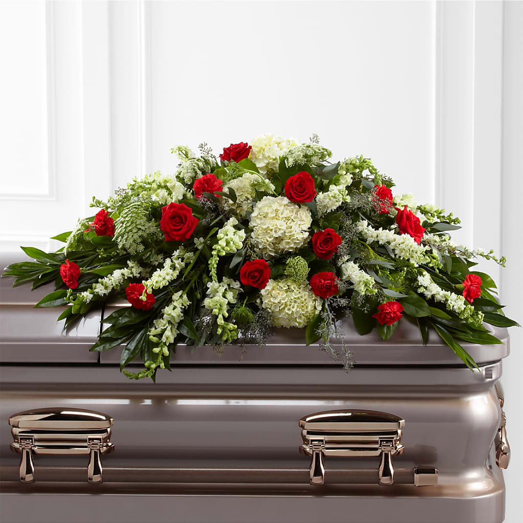 Sincerity Casket Spray – Olson Florist, Salem OR