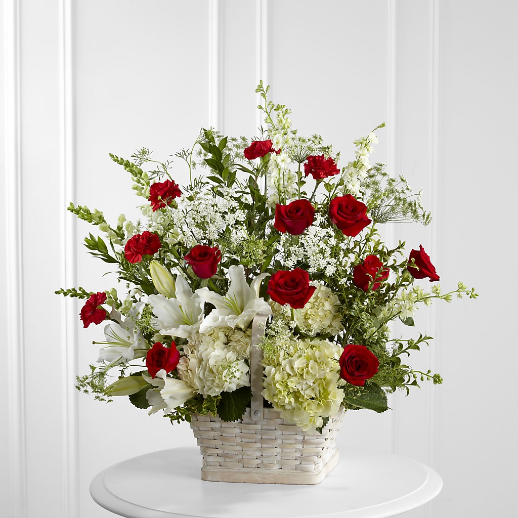 In Loving Memory Arrangement – Olson Florist, Salem OR