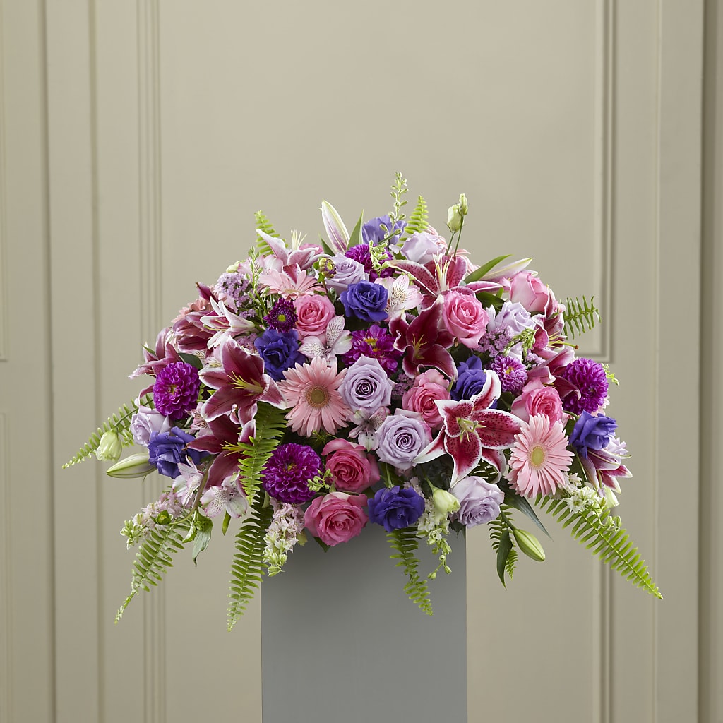 Fare Thee Well Pedestal – Olson Florist, Salem OR