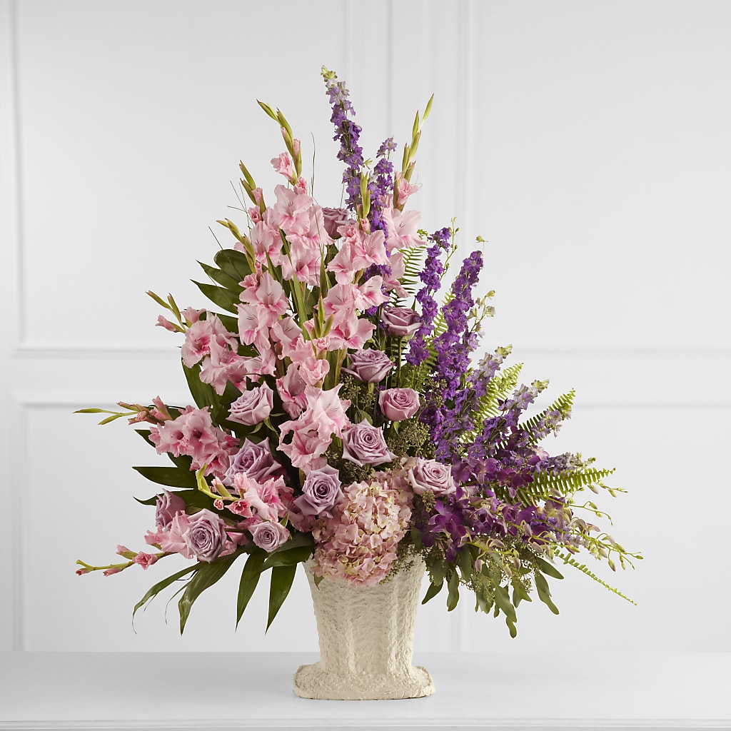 Flowing Garden Arrangement – Olson Florist, Salem OR