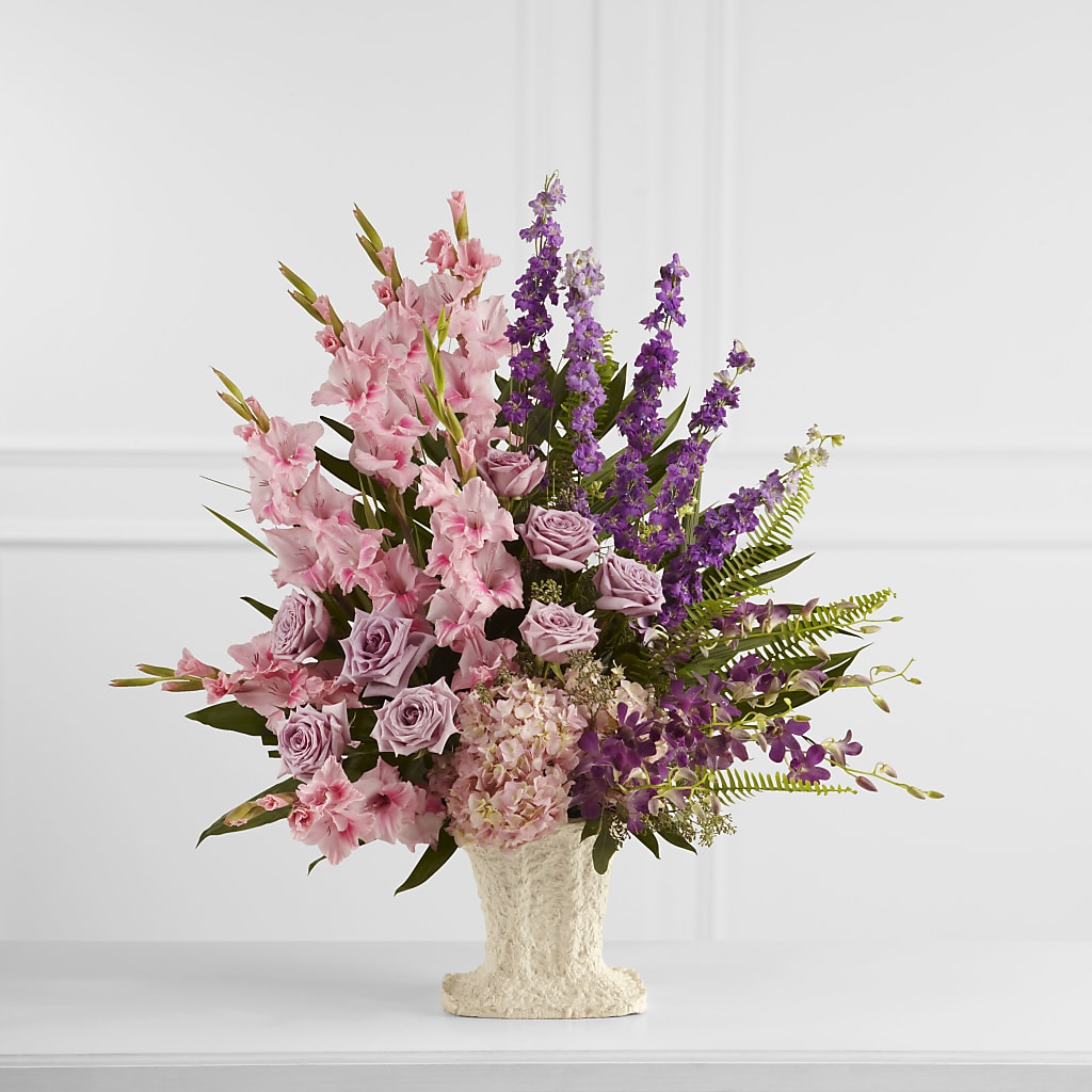 Flowing Garden Arrangement – Olson Florist, Salem OR