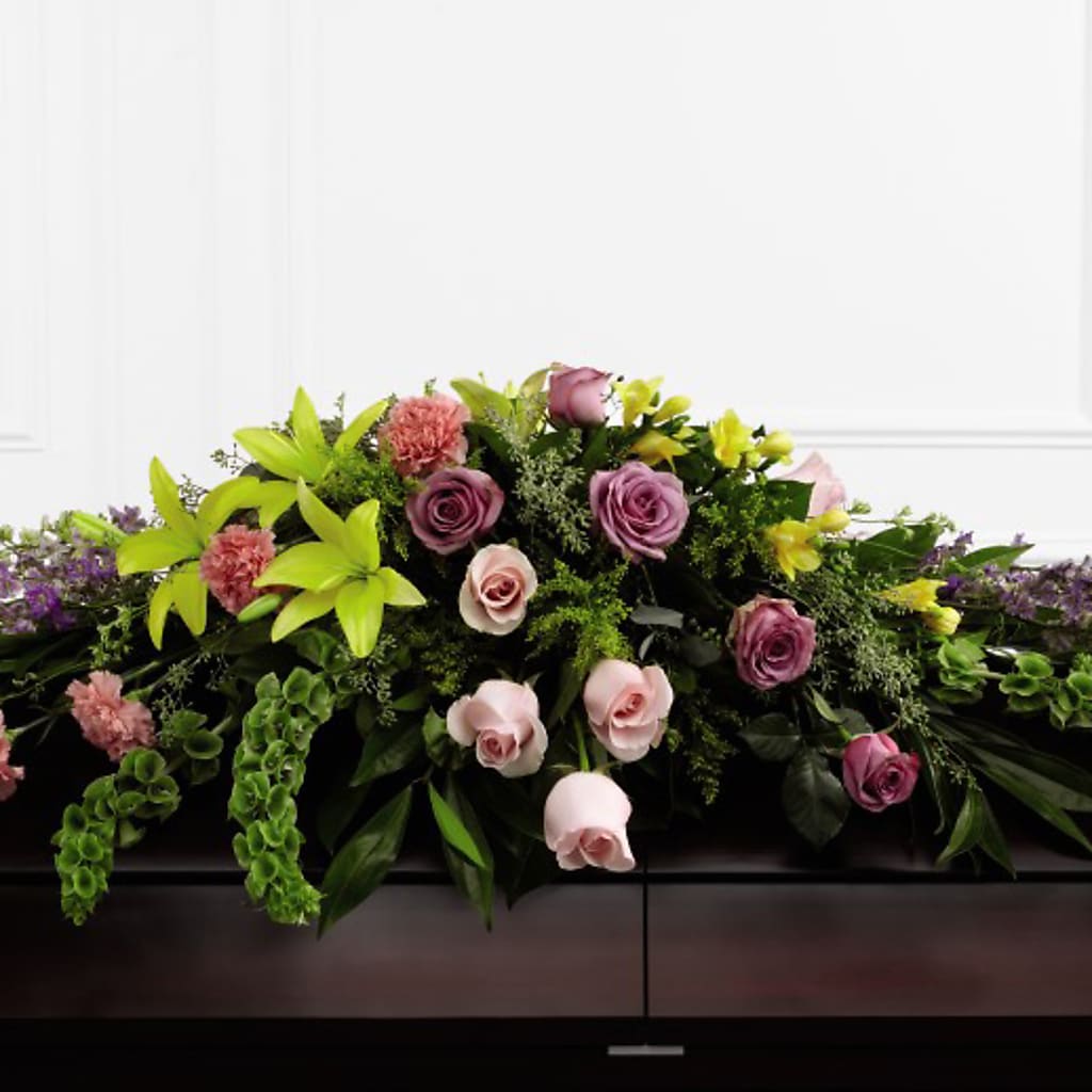 Forever Beloved Casket Spray – Olson Florist, Salem OR