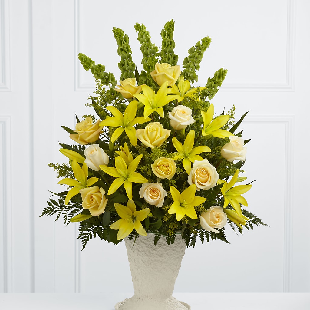 Golden Memories Arrangement – Olson Florist, Salem OR