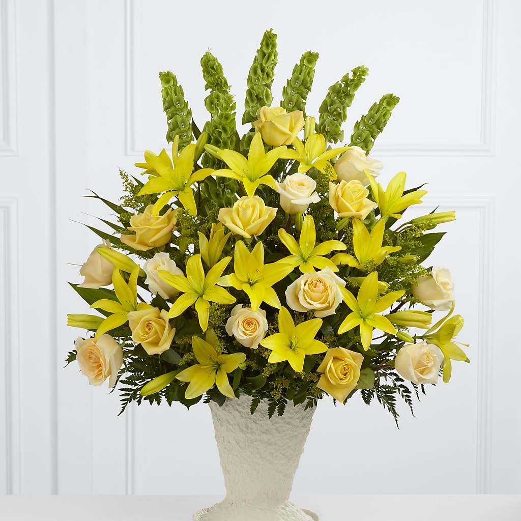 Golden Memories Arrangement – Olson Florist, Salem OR