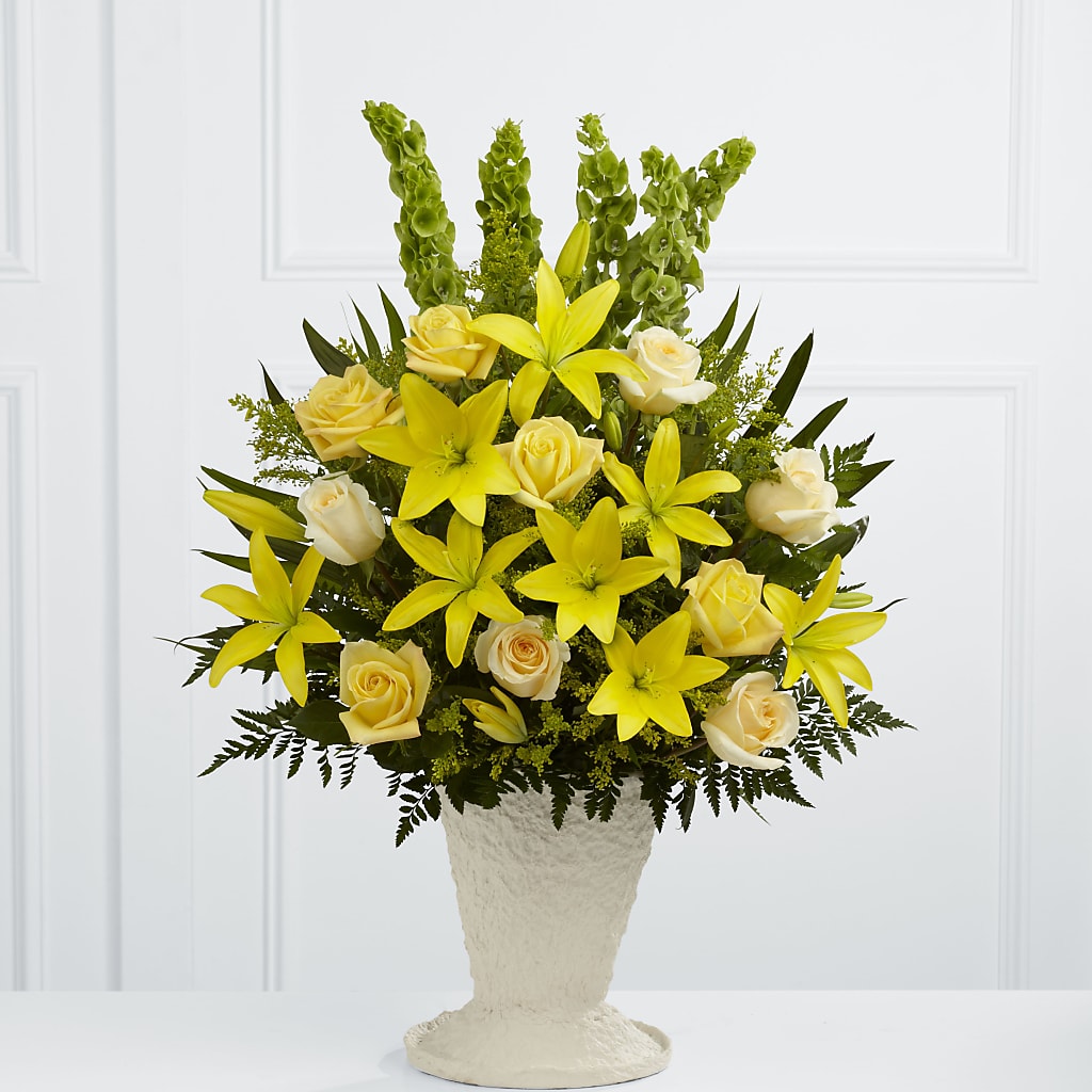 Golden Memories Arrangement – Olson Florist, Salem OR