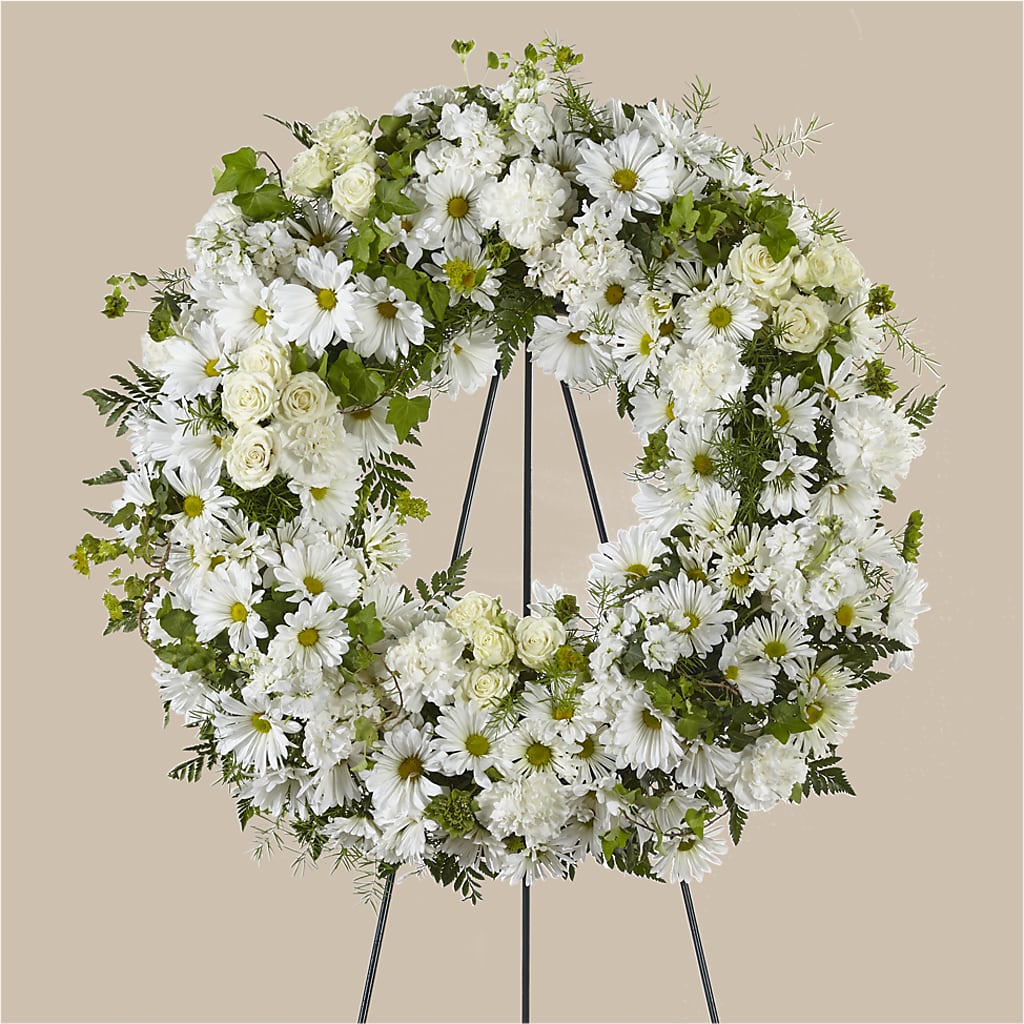 Faithful Wishes Wreath – Olson Florist, Salem OR