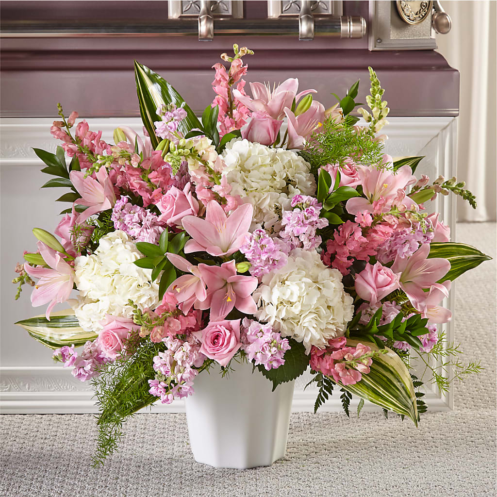 Simply Serene Floor Basket – Olson Florist, Salem OR