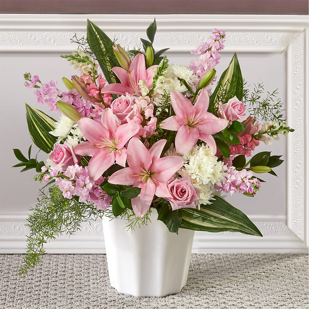 Simply Serene Floor Basket – Olson Florist, Salem OR