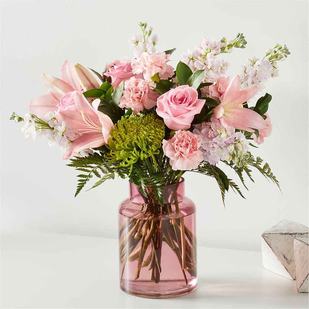 Pretty in Pink Bouquet – Olson Florist, Salem OR