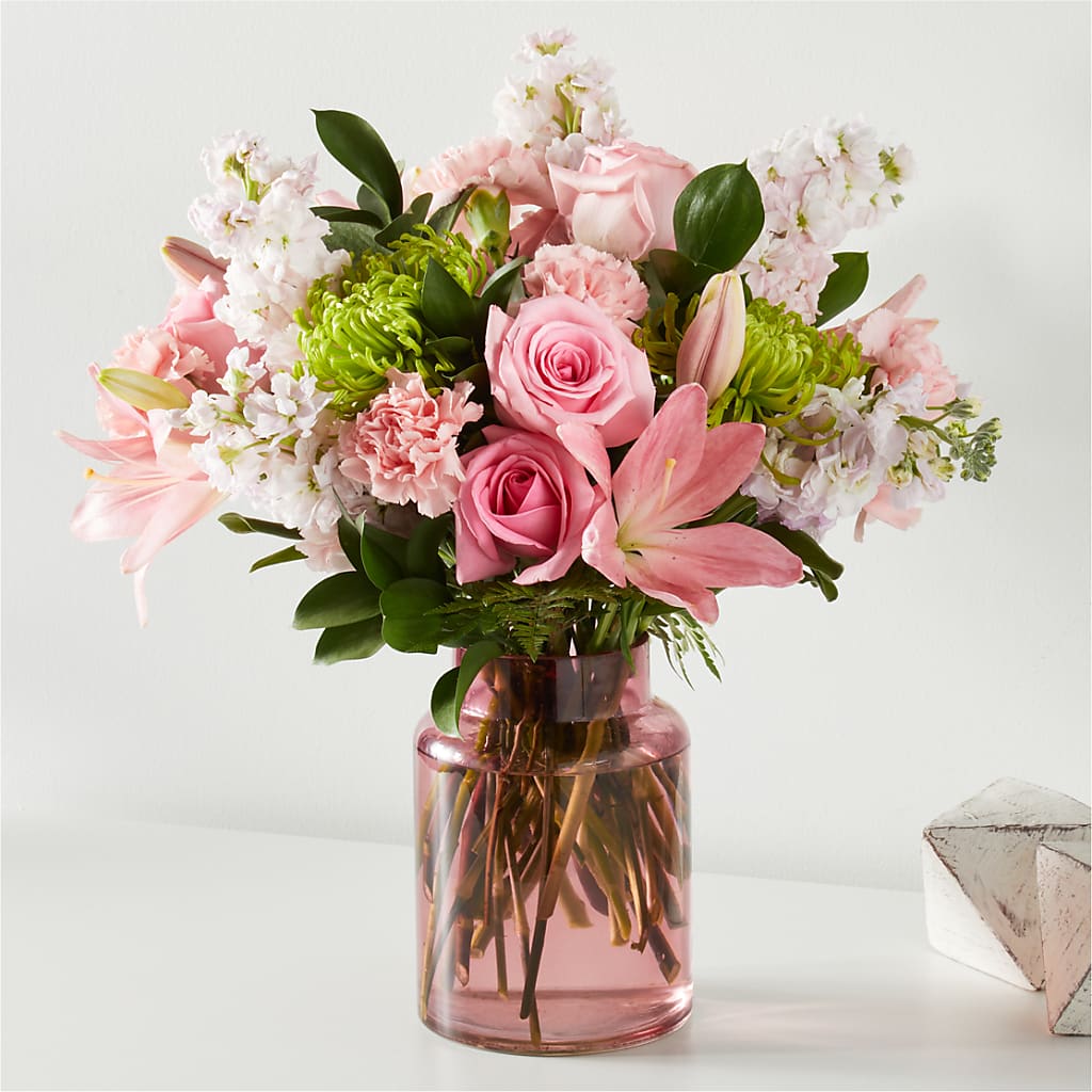 Pretty in Pink Bouquet – Olson Florist, Salem OR