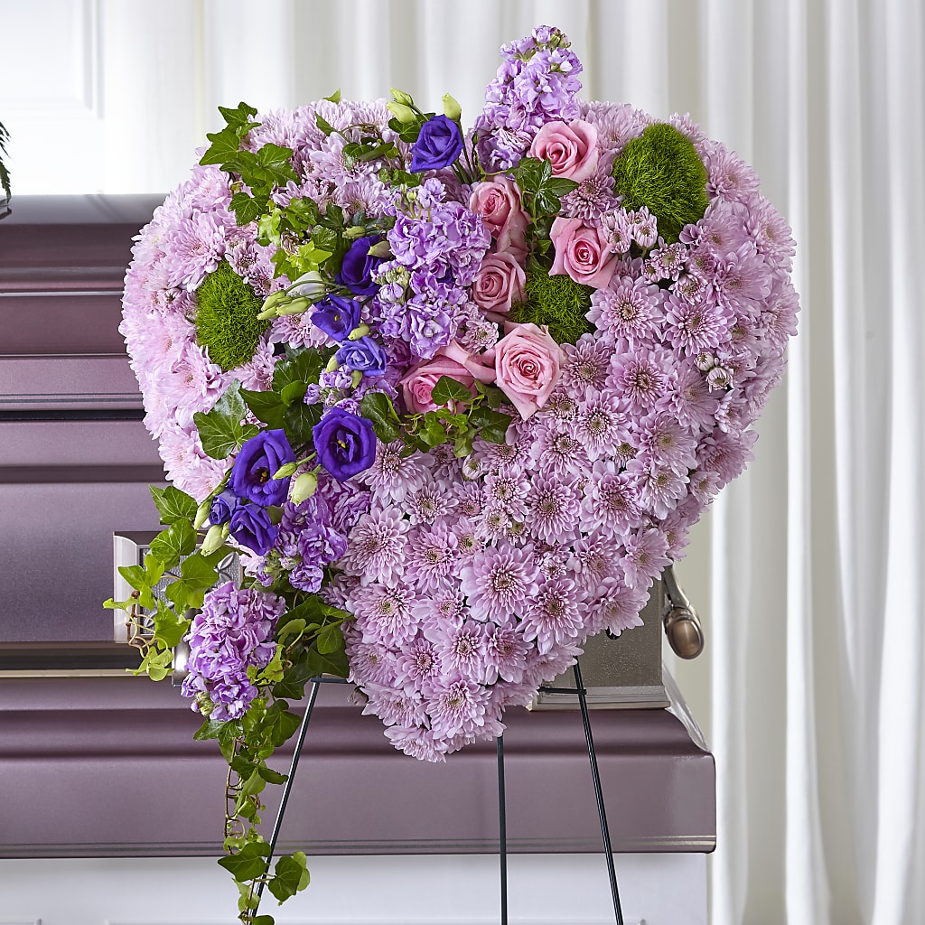 Treasured Love Standing Heart – Olson Florist, Salem OR