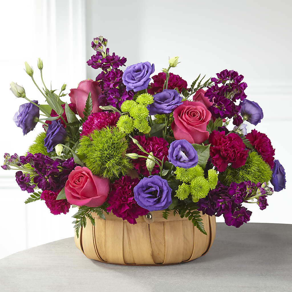Serene Sanctuary Basket – Olson Florist, Salem OR