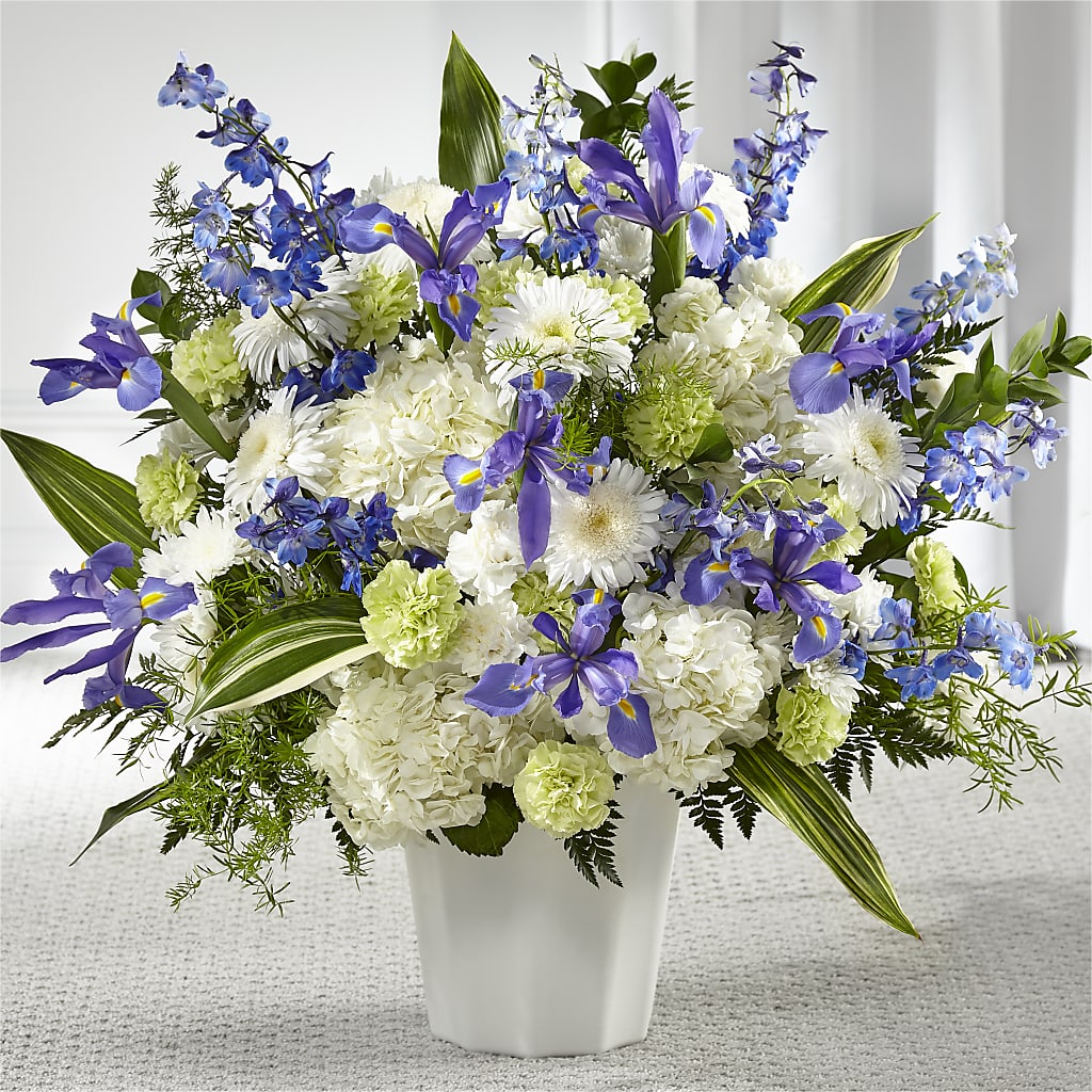 Soft Serenity Floor Basket – Olson Florist, Salem OR