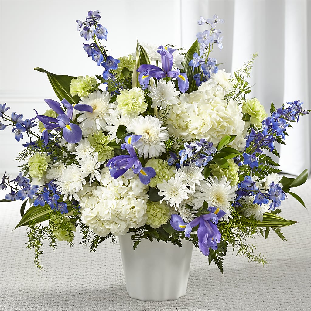 Soft Serenity Floor Basket – Olson Florist, Salem OR