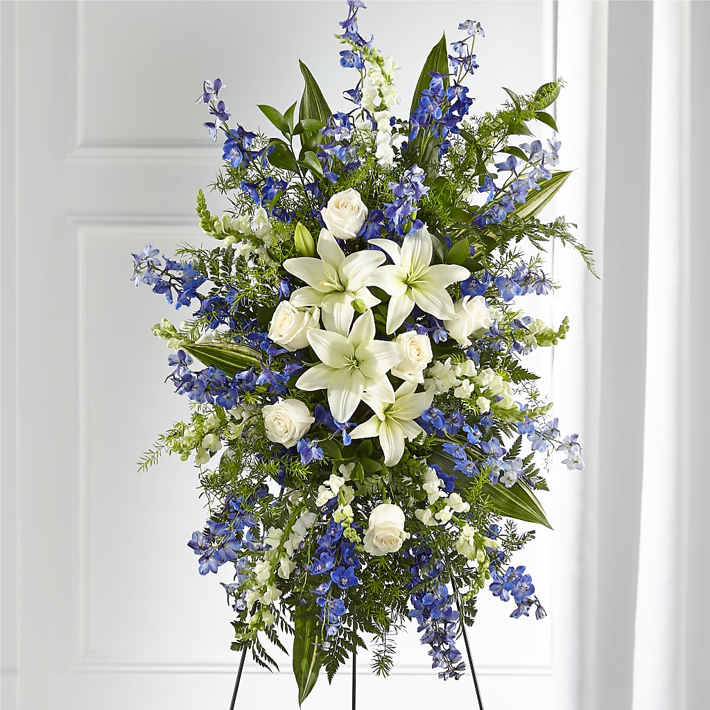 Faithful Friend Standing Spray – Olson Florist, Salem OR