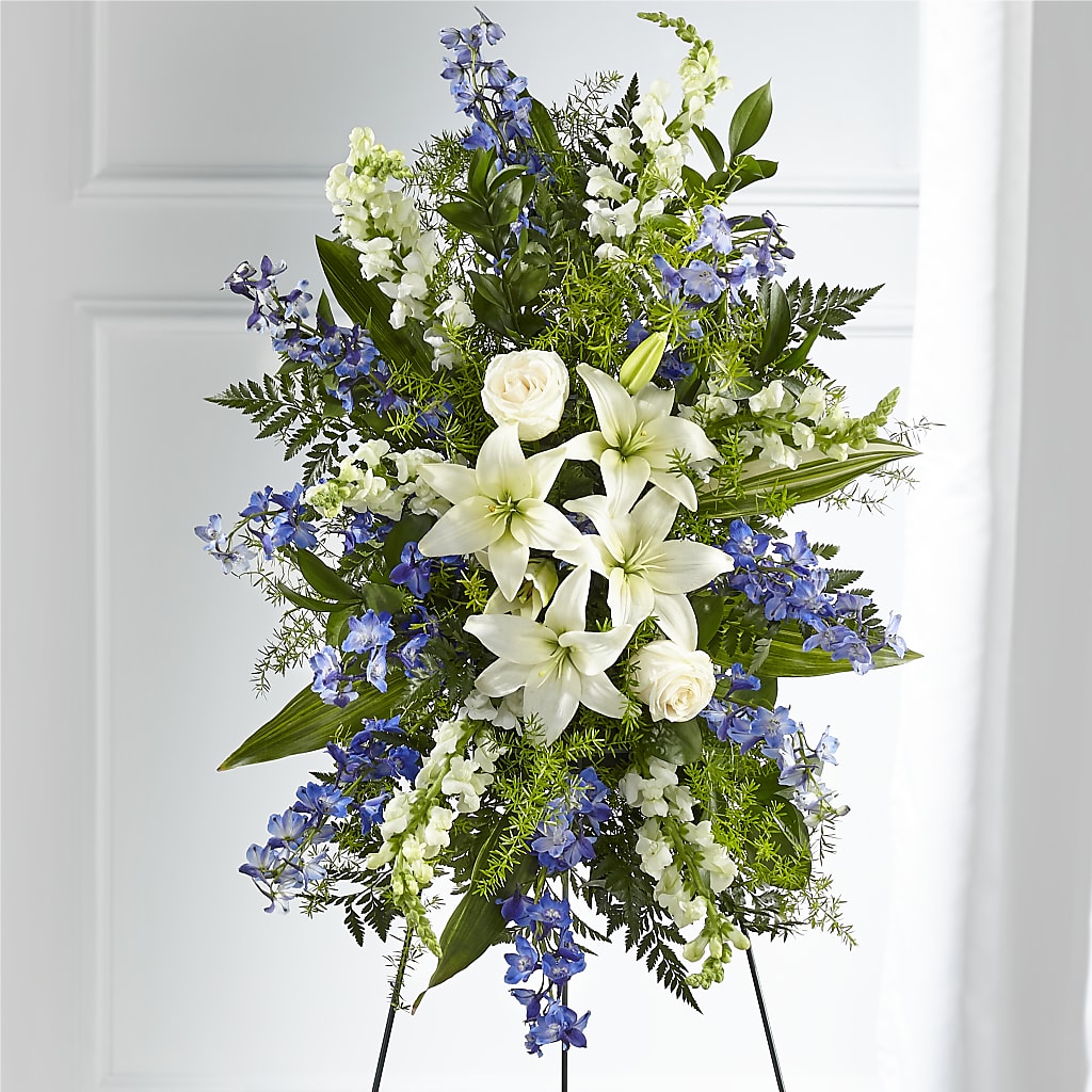Faithful Friend Standing Spray – Olson Florist, Salem OR