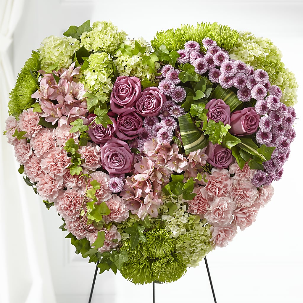 Heartwarming Standing Heart – Olson Florist, Salem OR