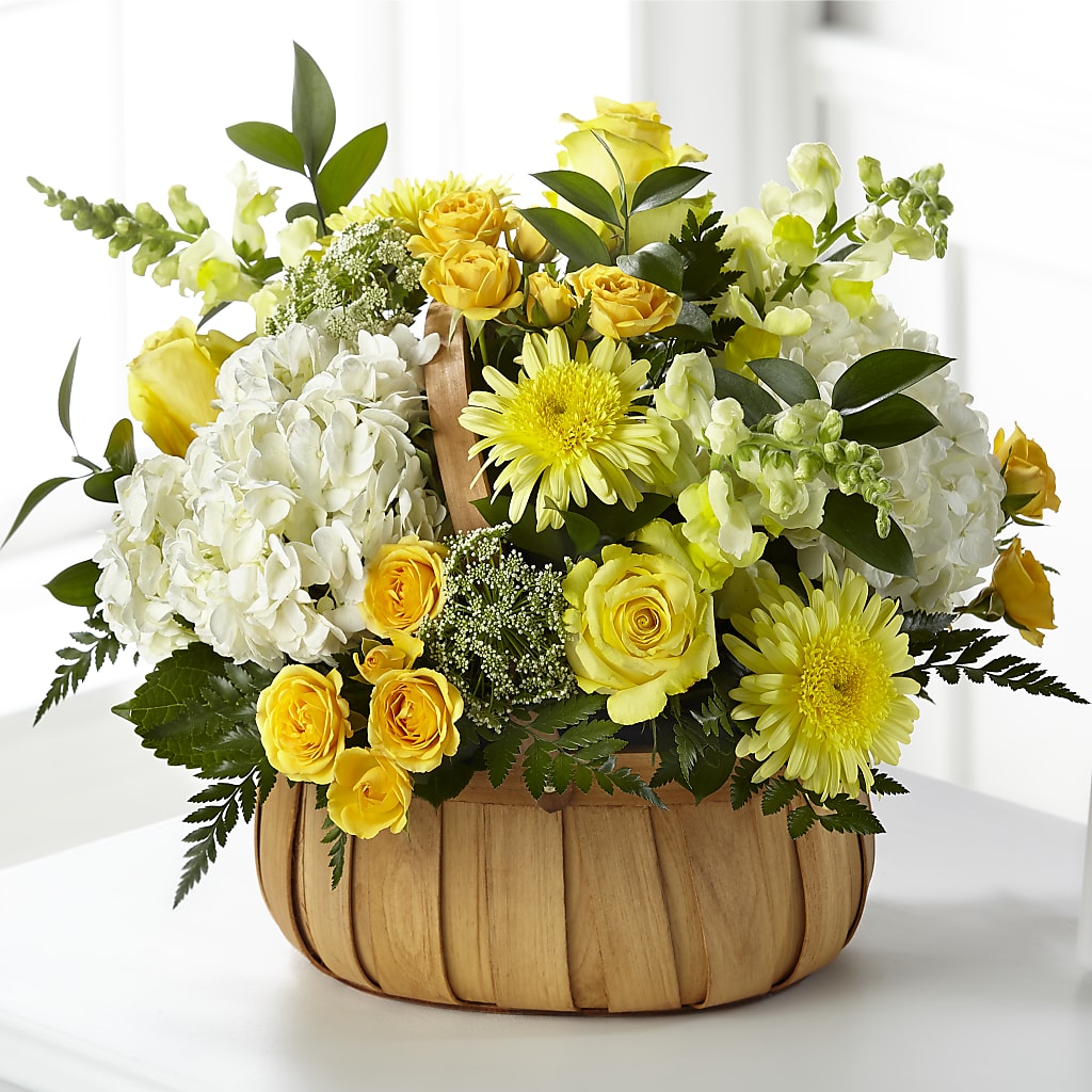 Rustic Remembrance Basket – Olson Florist, Salem OR