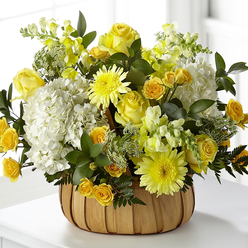 Rustic Remembrance Basket – Olson Florist, Salem OR