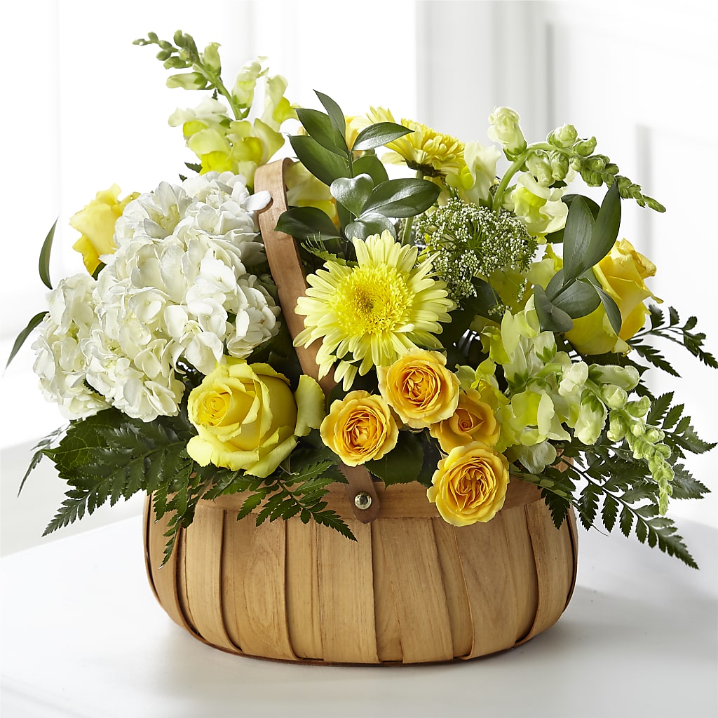 Rustic Remembrance Basket – Olson Florist, Salem OR