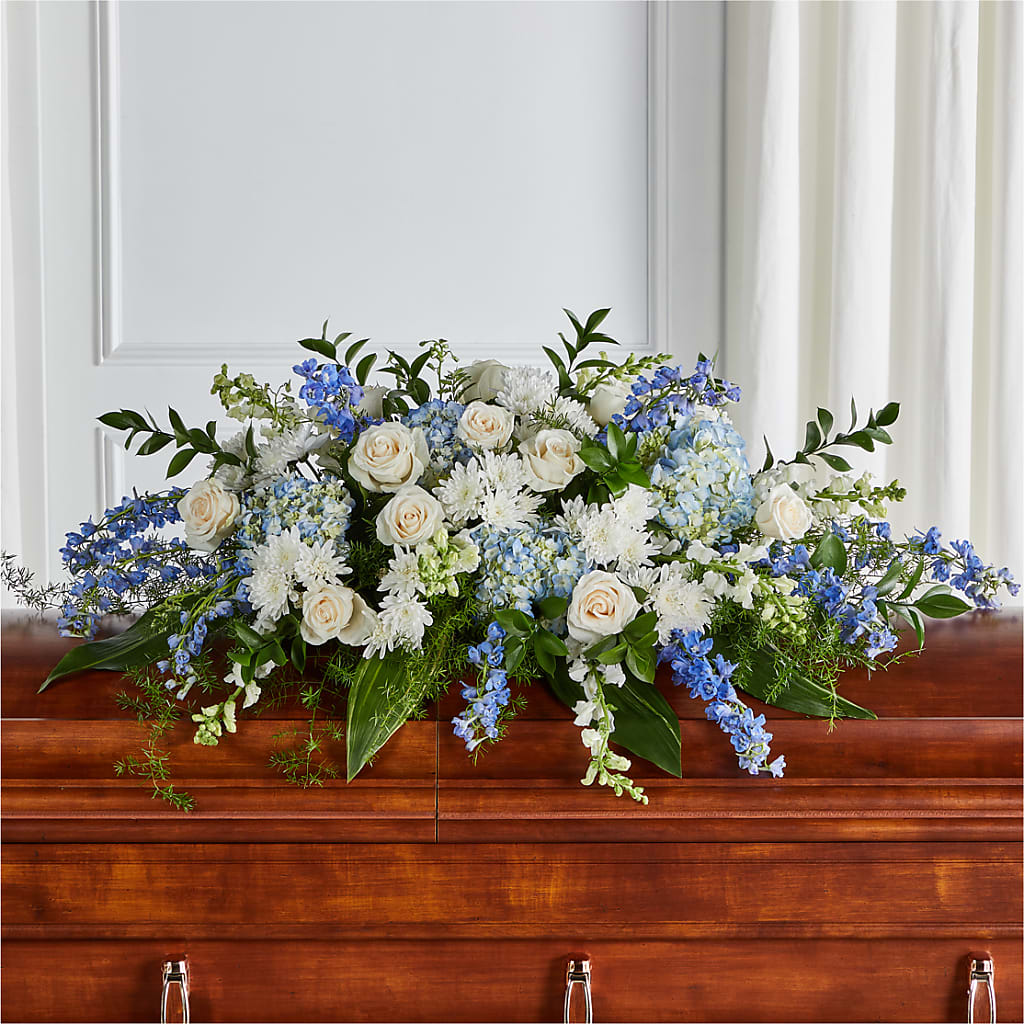 Timeless Essence Casket Spray – Olson Florist, Salem OR