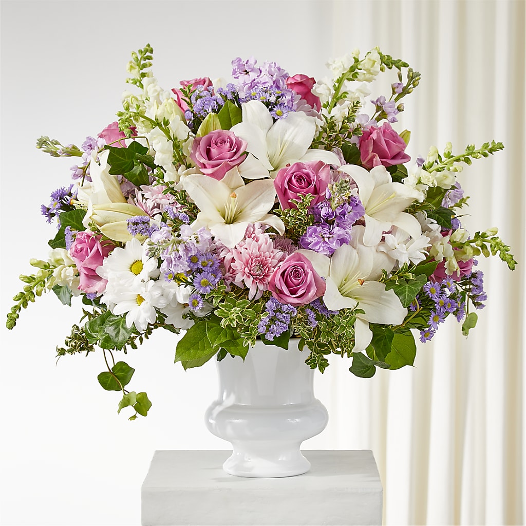 Remarkable Life Urn Arrangement – Olson Florist, Salem OR