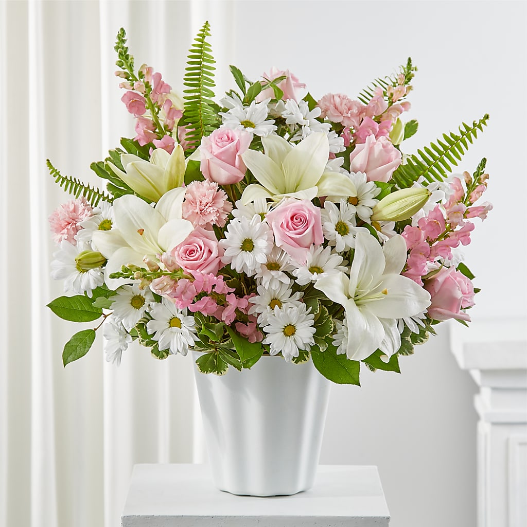 Soft Touch Tabletop Basket – Olson Florist, Salem OR