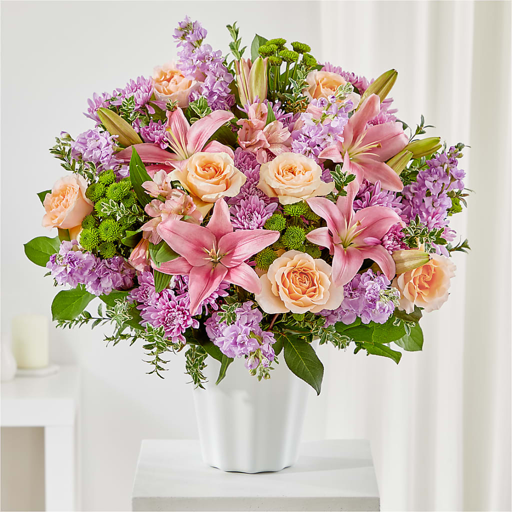Supportive Embrace Tabletop Basket – Olson Florist, Salem OR