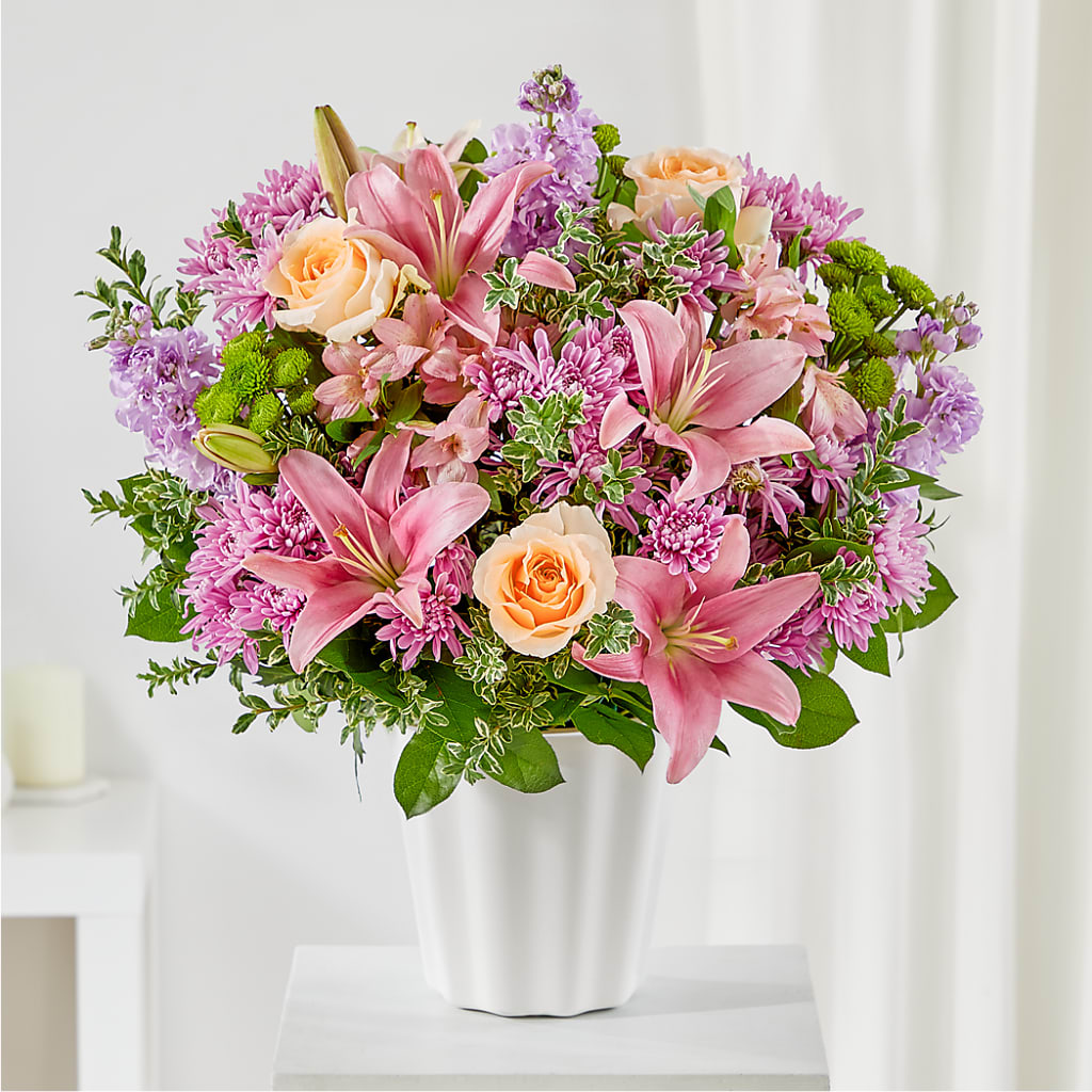Supportive Embrace Tabletop Basket – Olson Florist, Salem OR