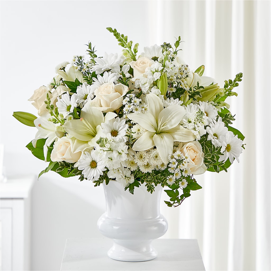 Uplifting Urn Arrangement – Olson Florist, Salem OR