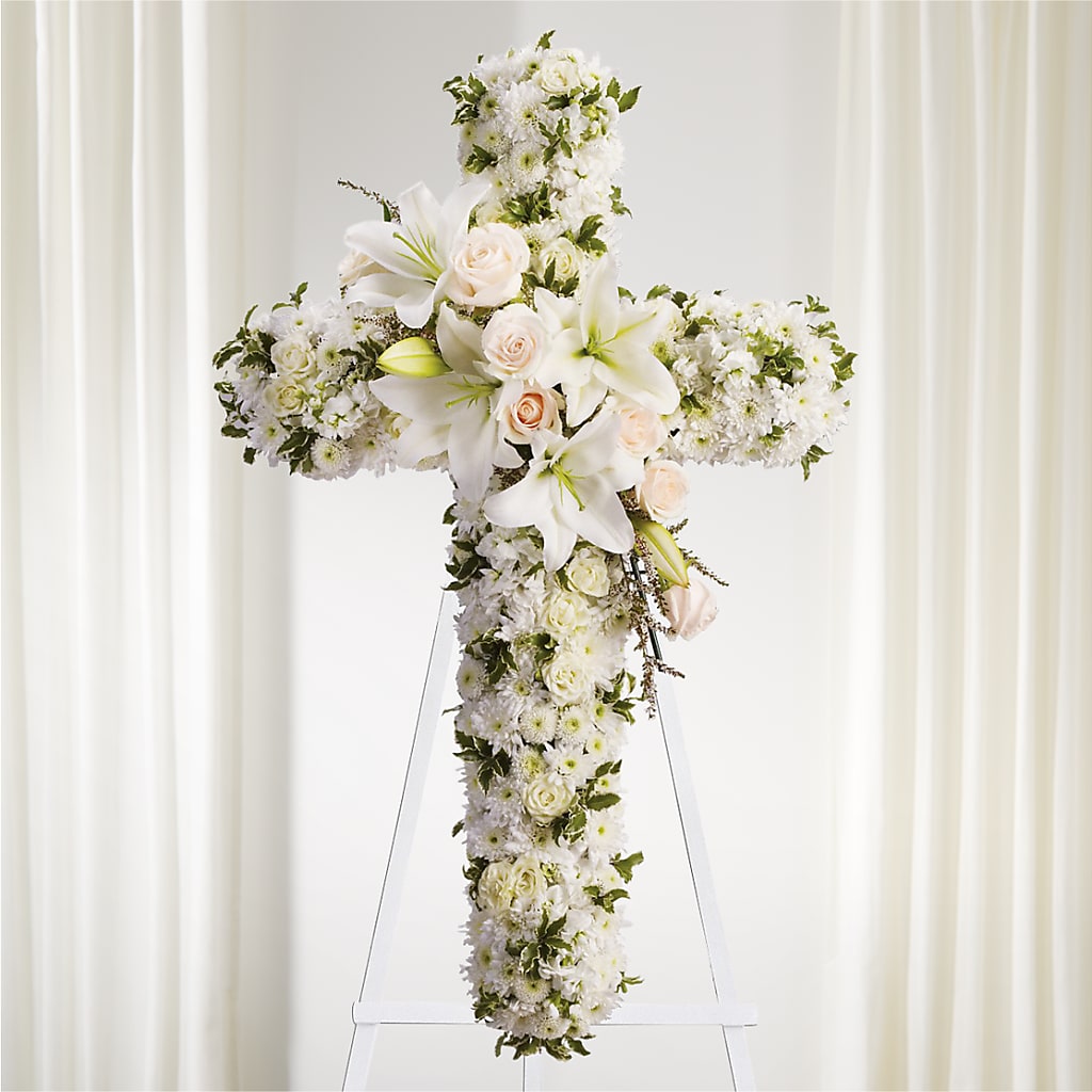 Spiritual Guidance Standing Spray – Olson Florist, Salem OR